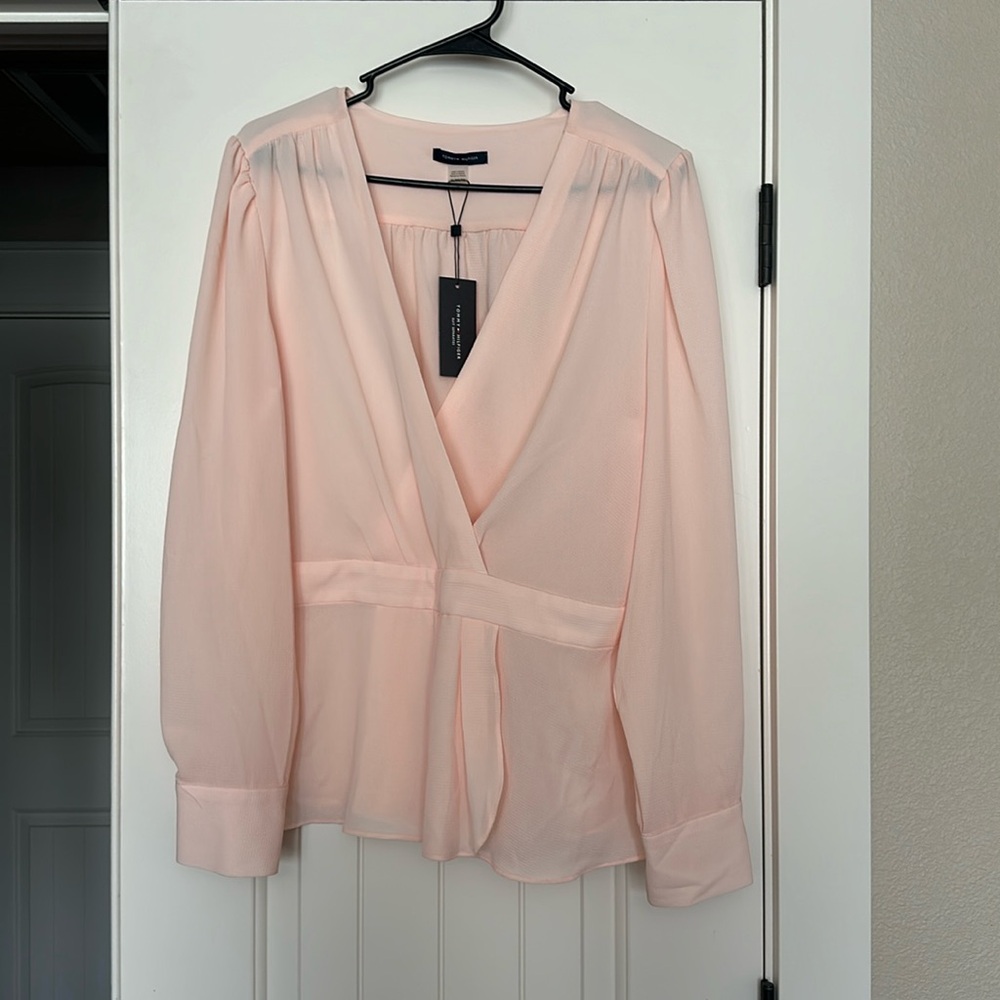 NWT- Tommy Hilfiger blouse- suit separate line
